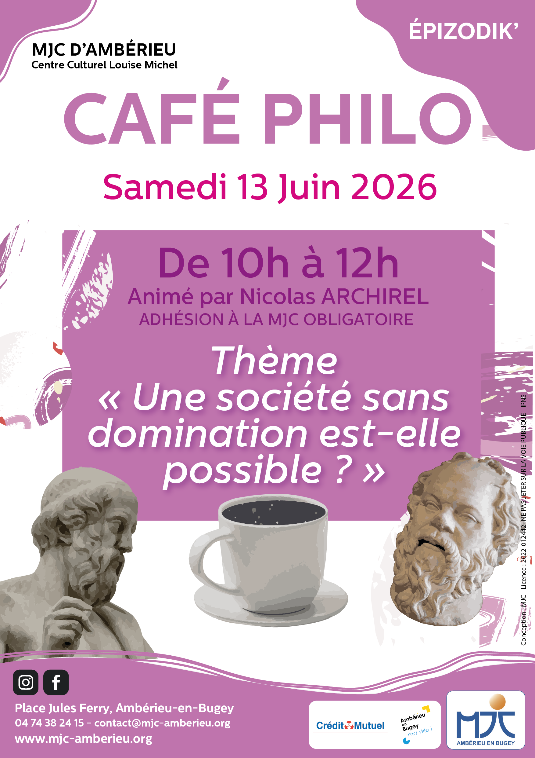 Samedi 13 juin à 10h